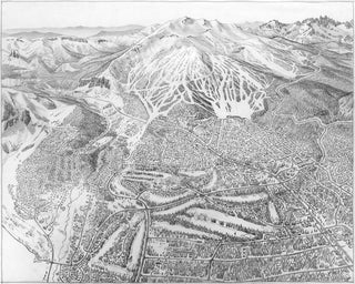 Original Mammoth Lakes 2008 Sketch