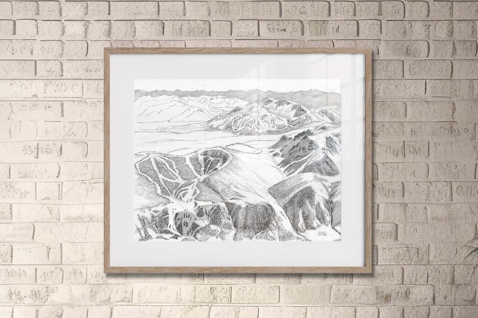 Original Mammoth 1990 Sketch