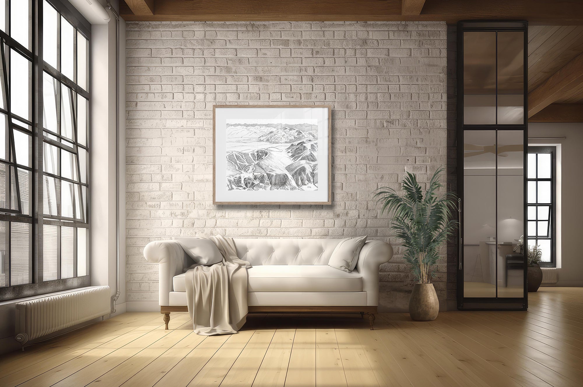 Original Mammoth 1990 Sketch