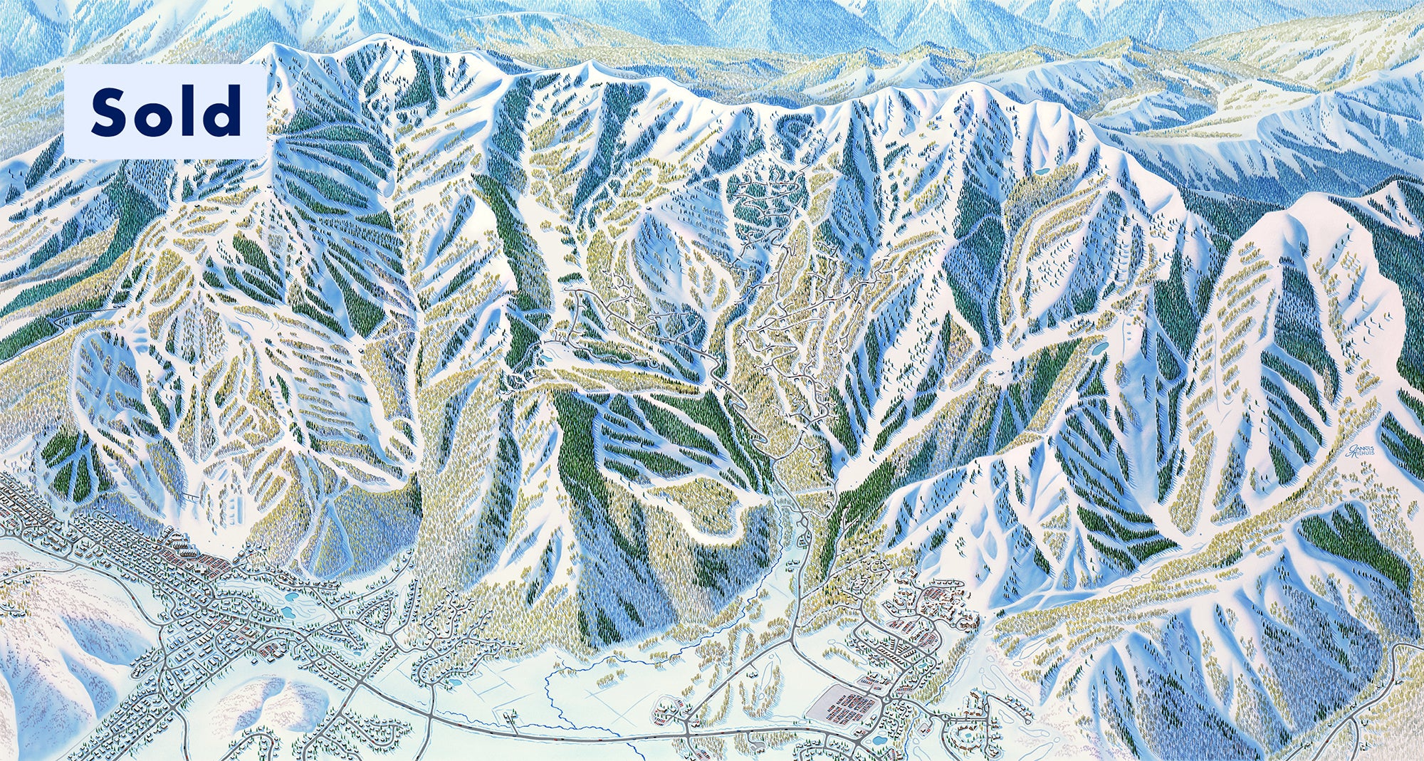 Original Park City 2015 Painting