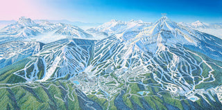 Big Sky Ski Map