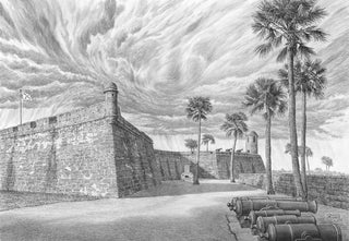 Castillo de San Marcos National Monument Sketch