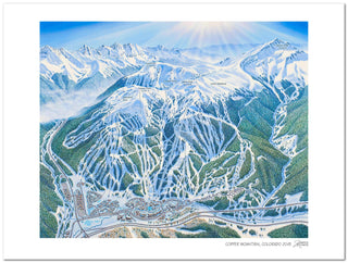 Copper Mountain Colorado Ski Map