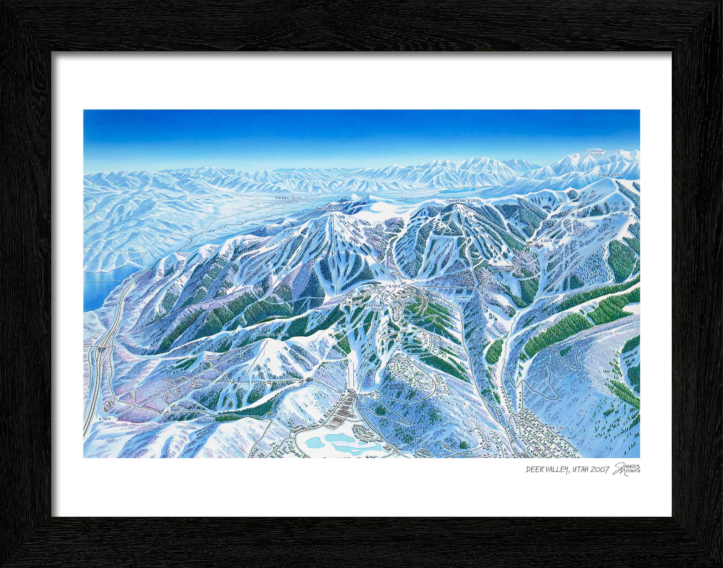 Deer Valley Ski Map