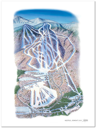 Haystack Ski Map