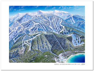Heavenly Mountain Ski Map