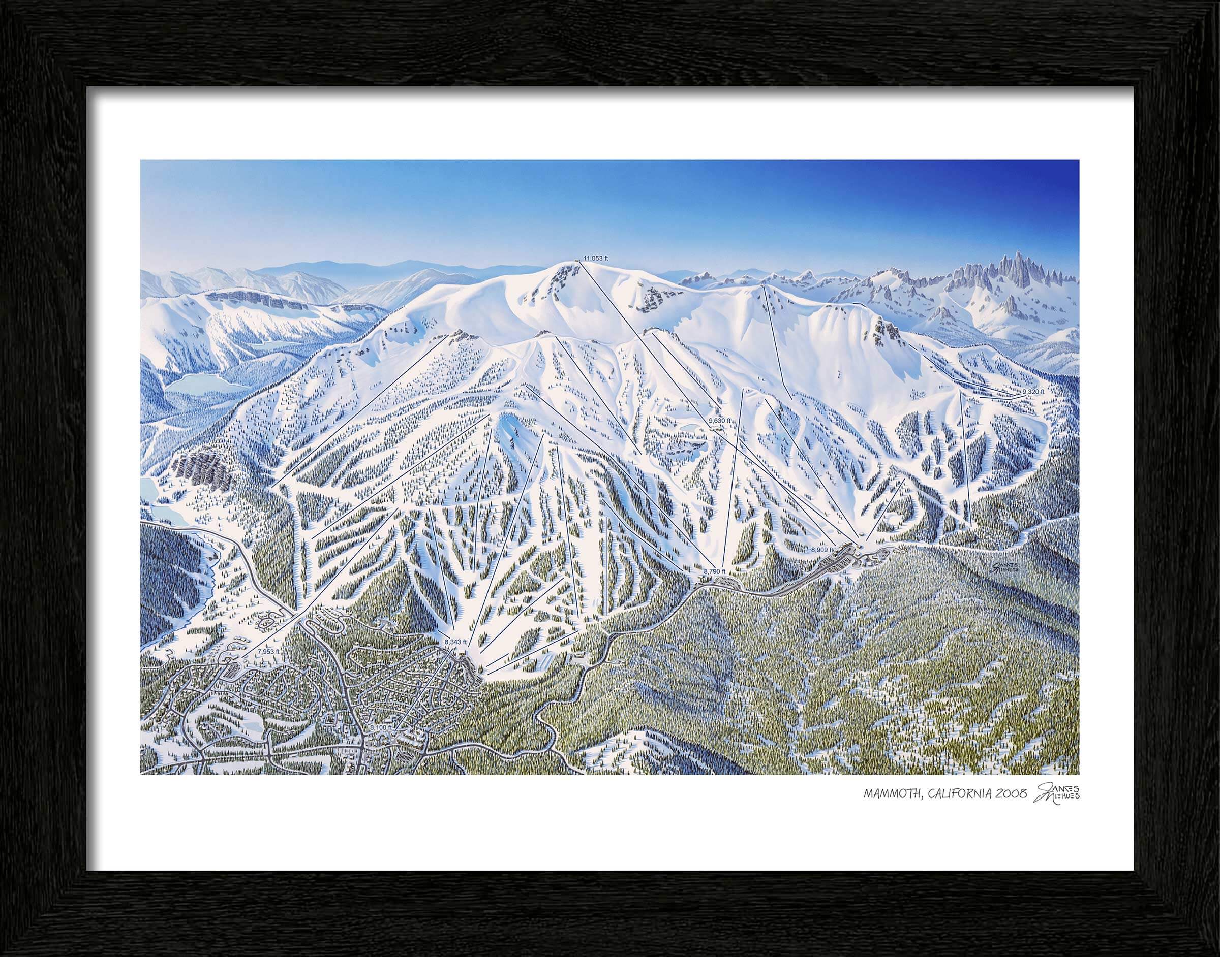 Mammoth Mountain Ski Map