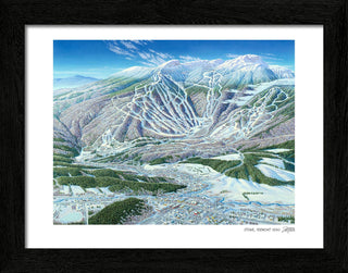 Stowe Ski Map