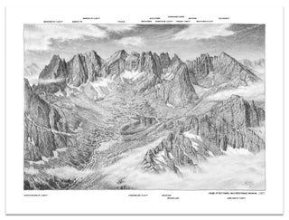 Cirque of the Towers Sketch