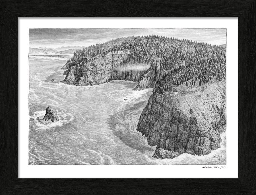 Cape Meares Sketch