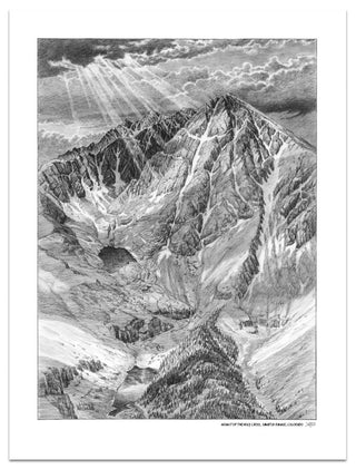 Mount of the Holy Cross Sketch