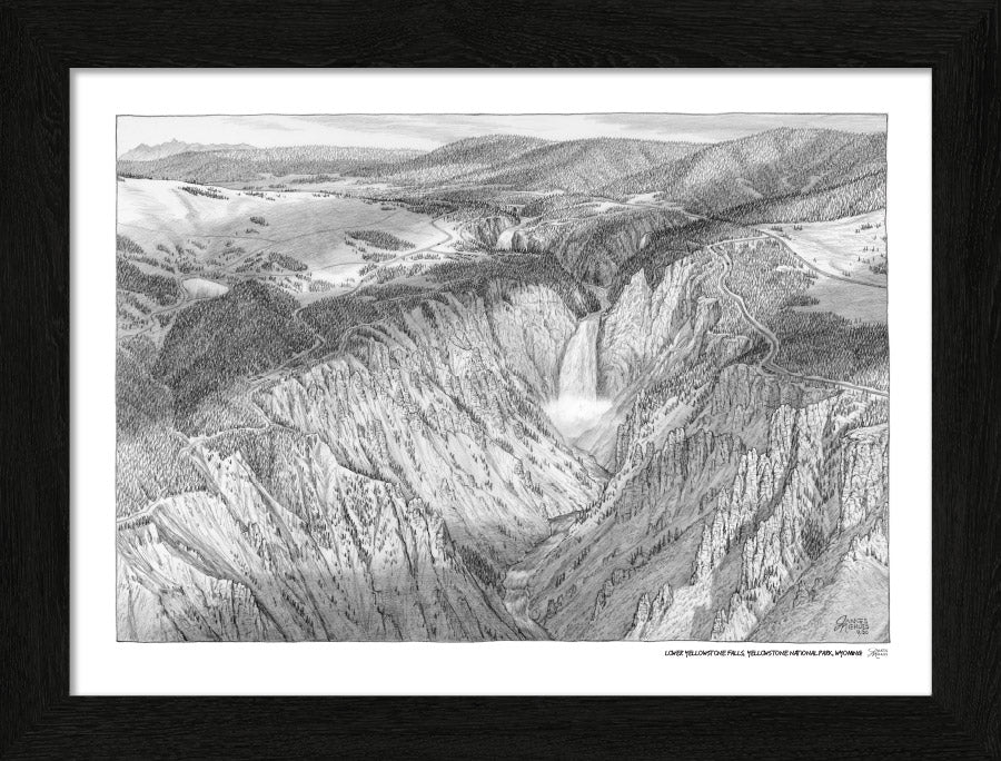 Yellowstone National Park Sketch