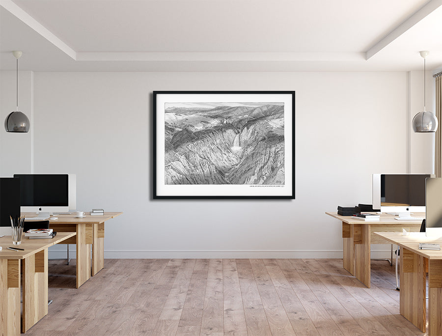 Yellowstone National Park Sketch