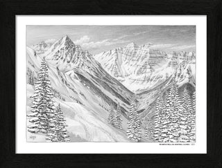 Maroon Bells Sketch