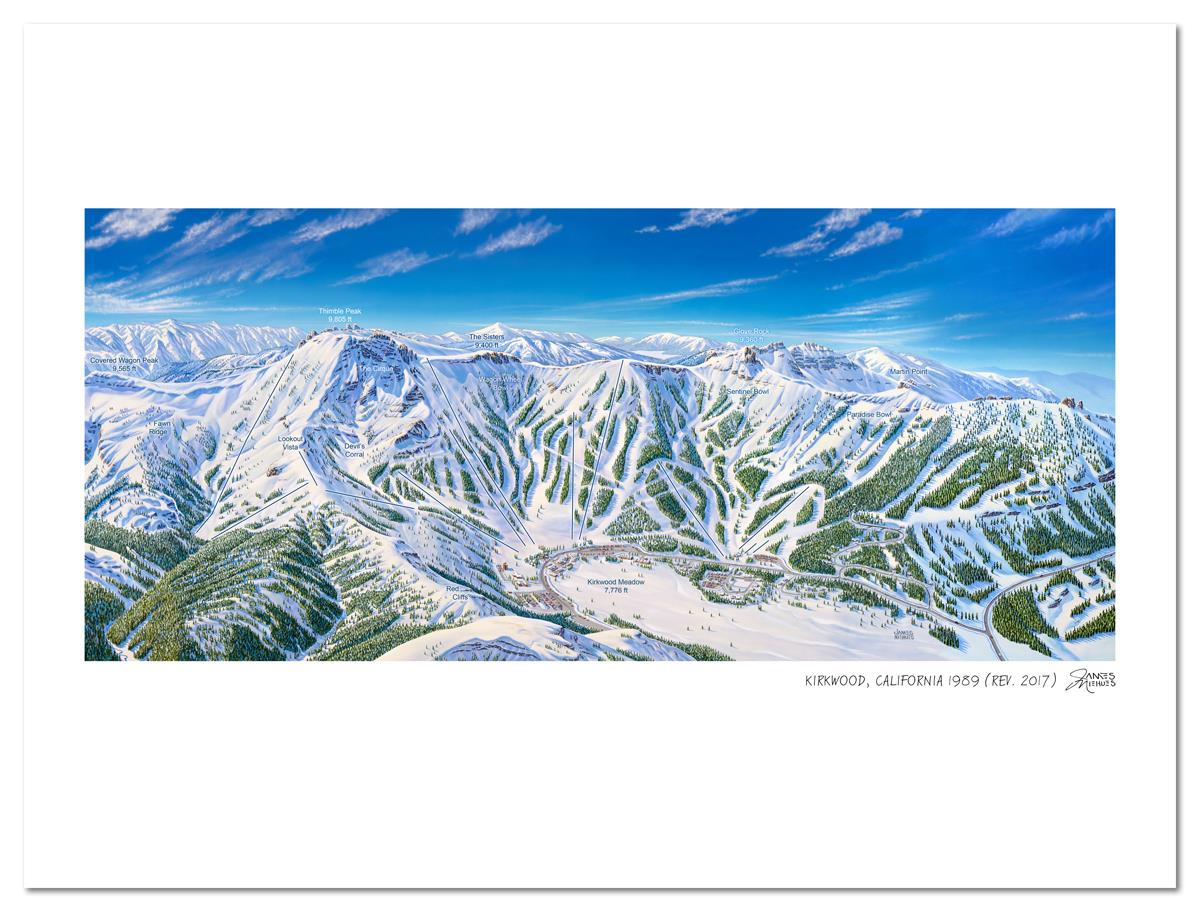 Kirkwood Ski | Kirkwood Ski Map | by James Niehues