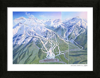 Lake Louise Ski Map