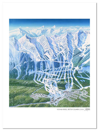 Kicking Horse | Kicking Horse Ski Map | by James Niehues