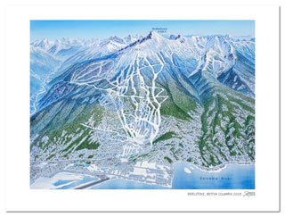 Revelstoke Ski Map