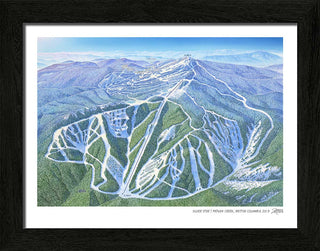 Silver Star Putnam Creek Ski Map