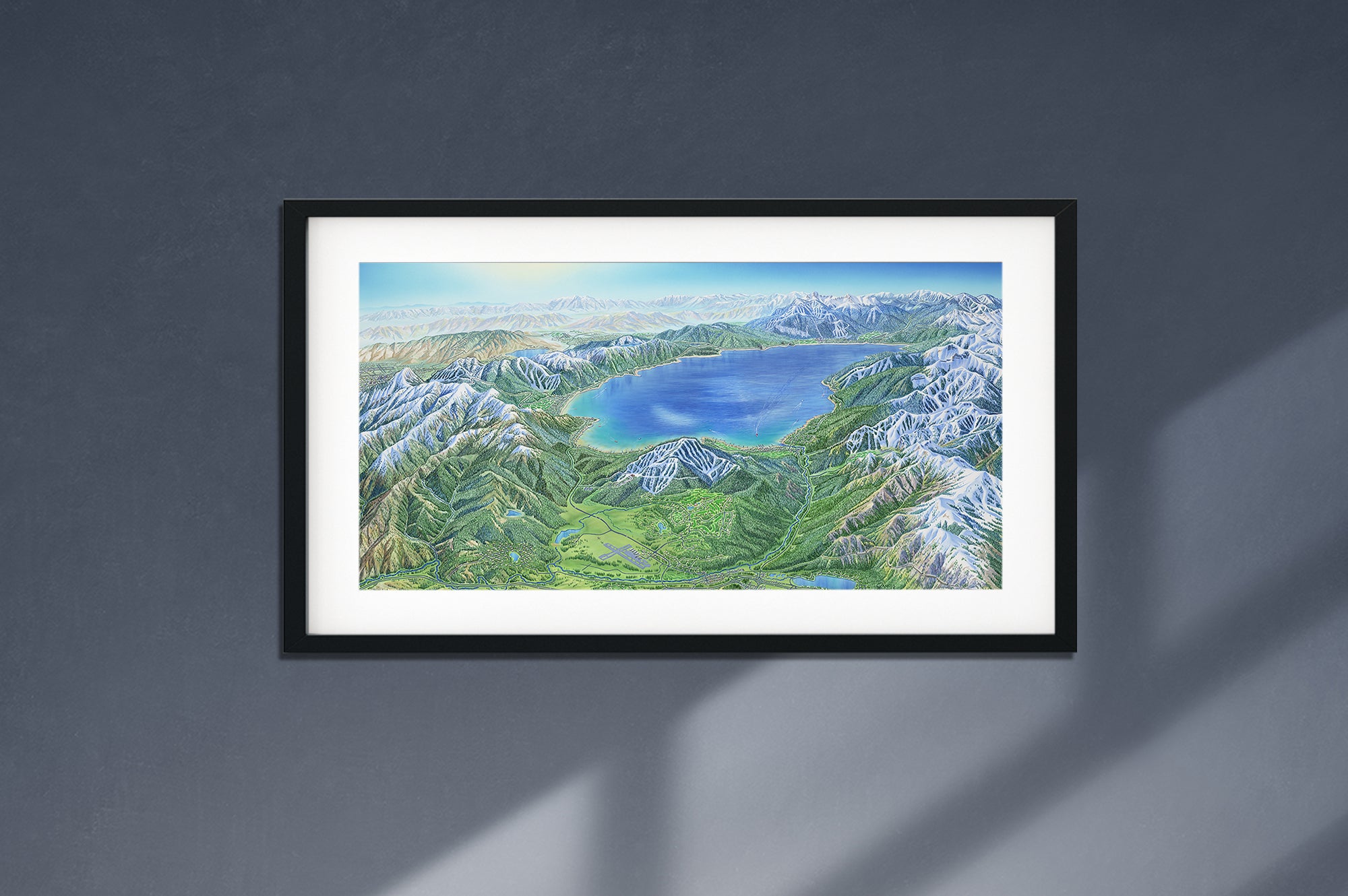 Original Truckee and Northstar 2011 Painting