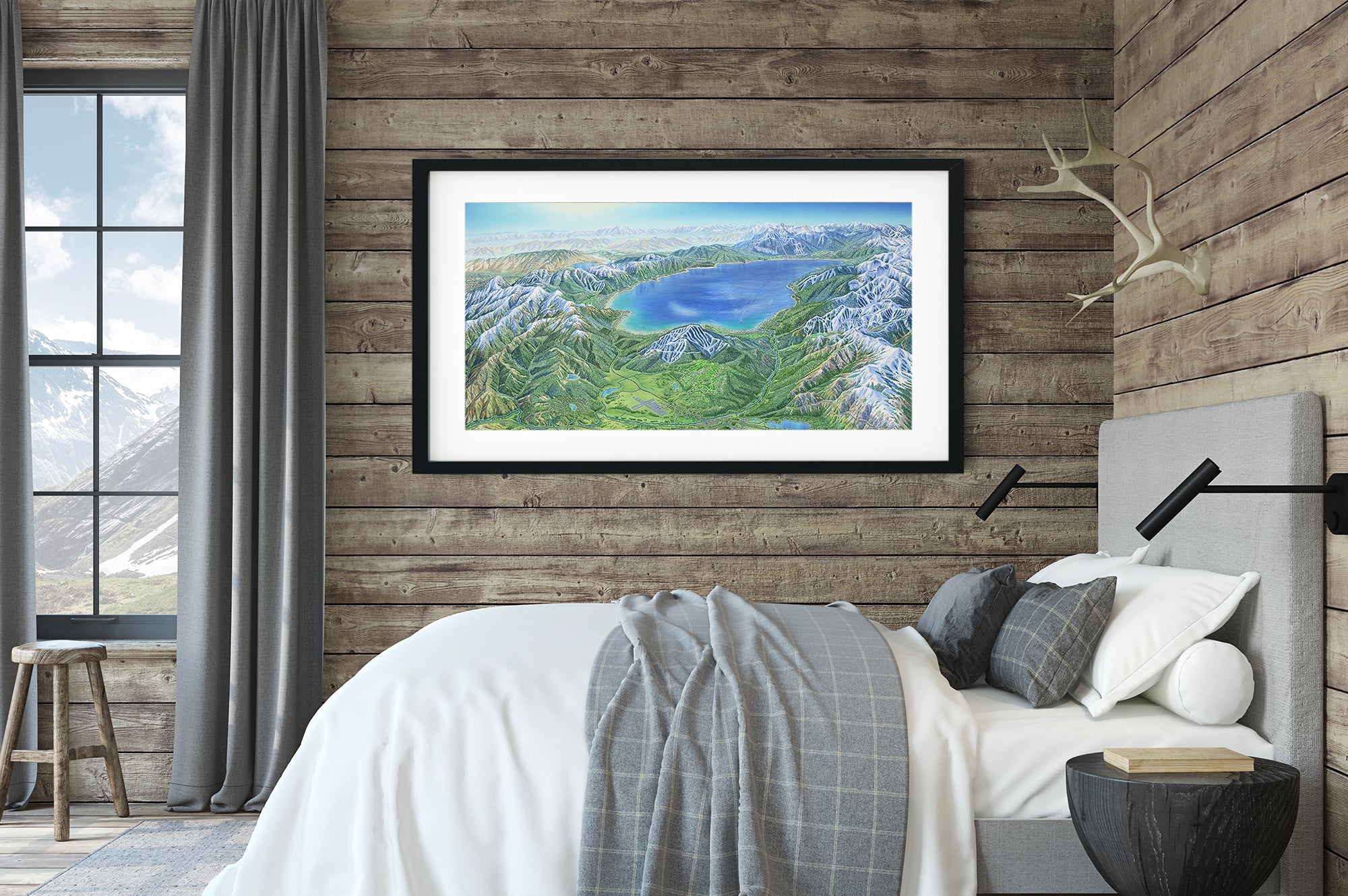 Original Truckee and Northstar 2011 Painting