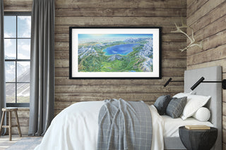 Original Truckee and Northstar 2011 Painting