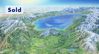 Original Truckee and Northstar 2011 Painting