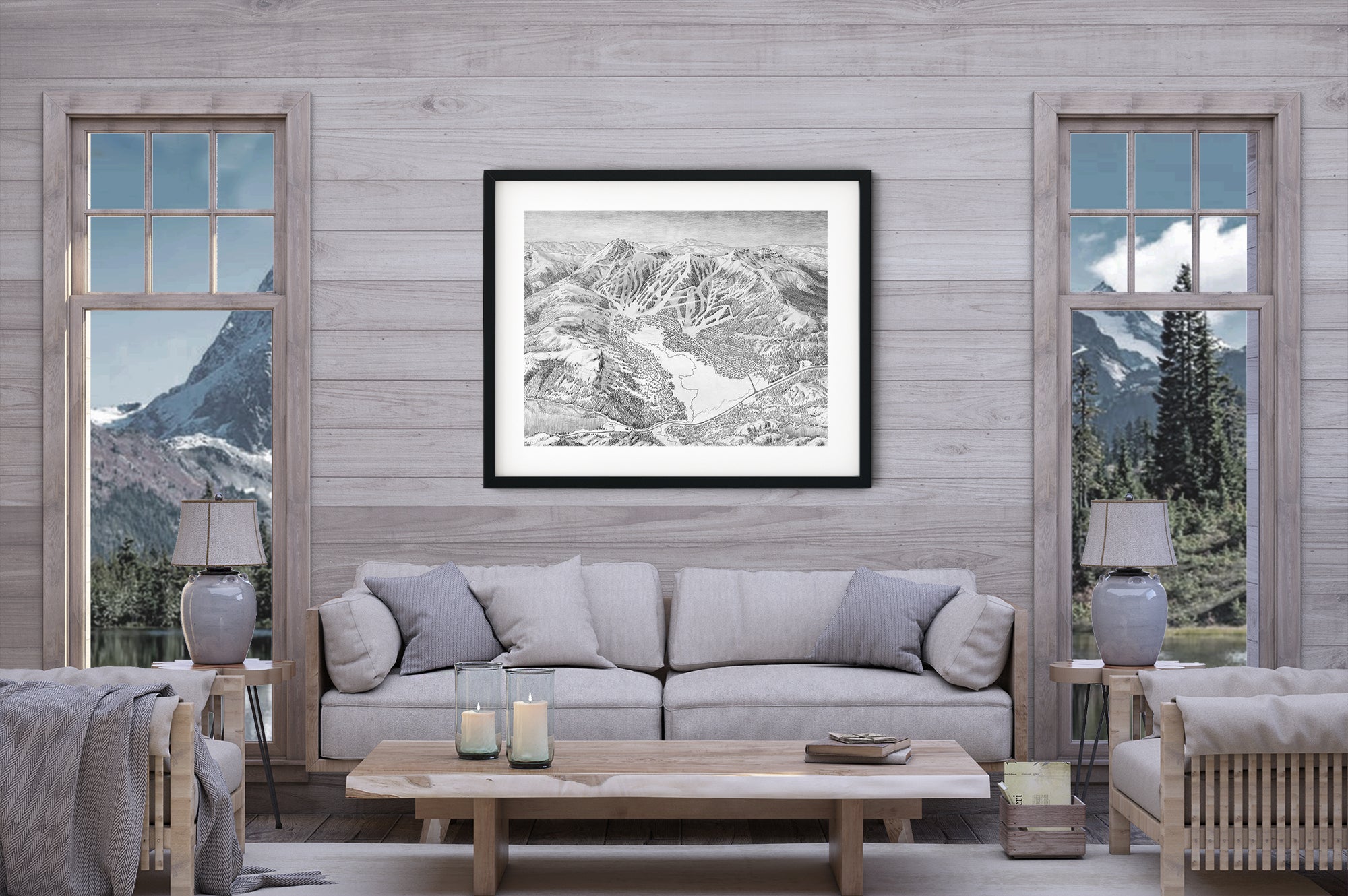 Original Kirkwood Valley 2004 Sketch