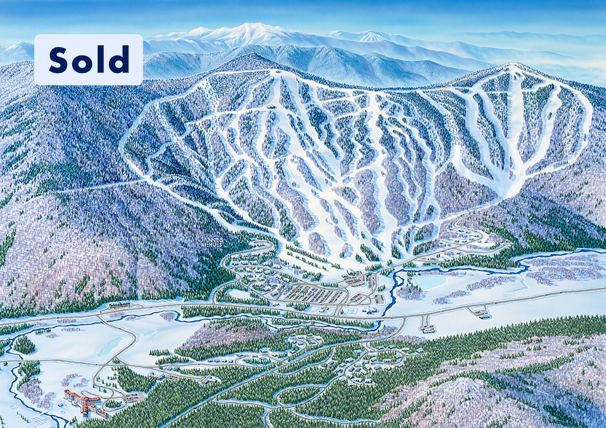 Original Bretton Woods 1998 Painting