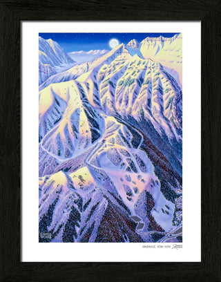 Sundance Mountain Resort Ski Map