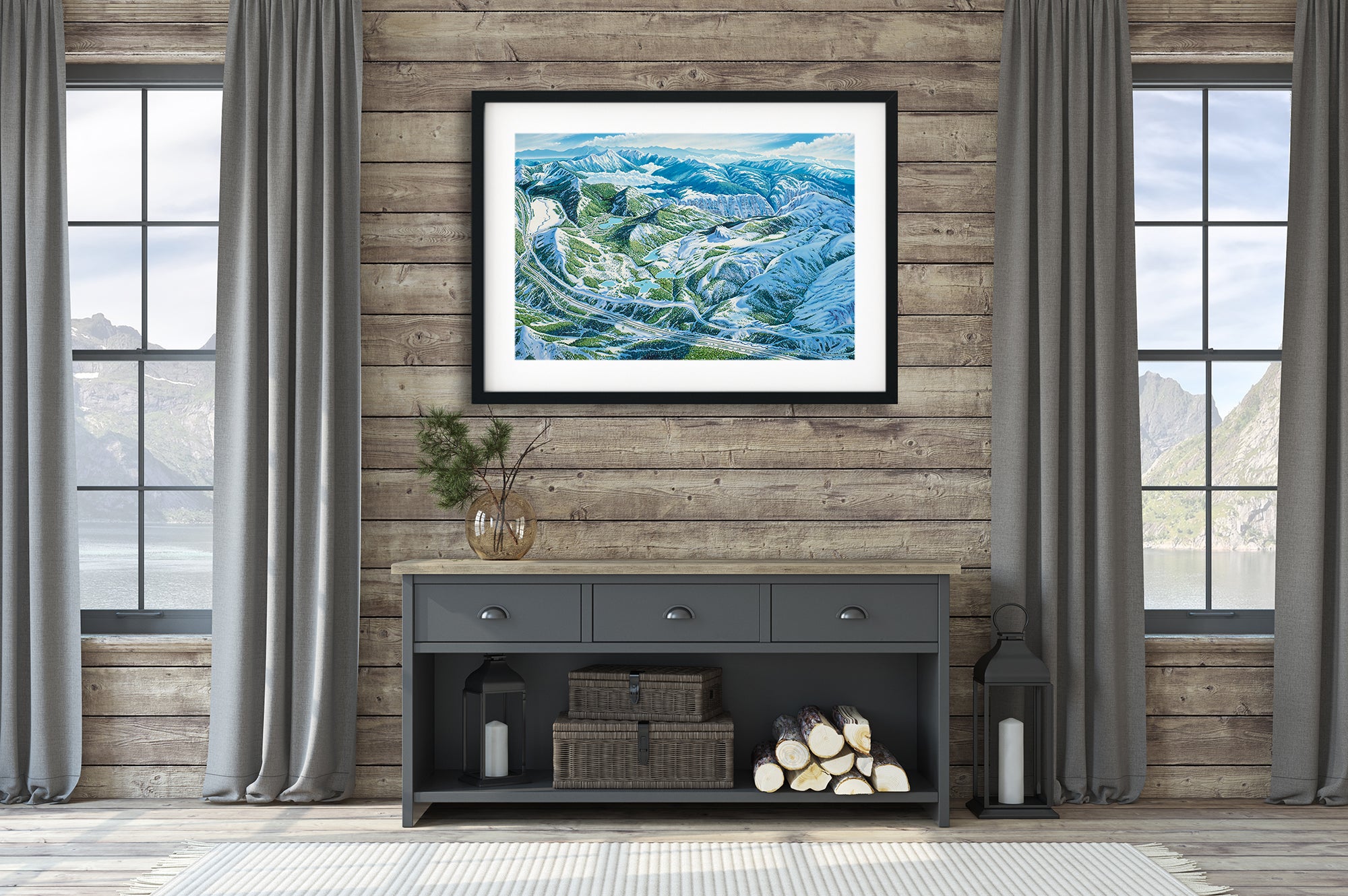 Original Royal Gorge 1991 Painting