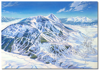 Crested Butte Colorado | Crested Butte Ski Map | by James Niehues