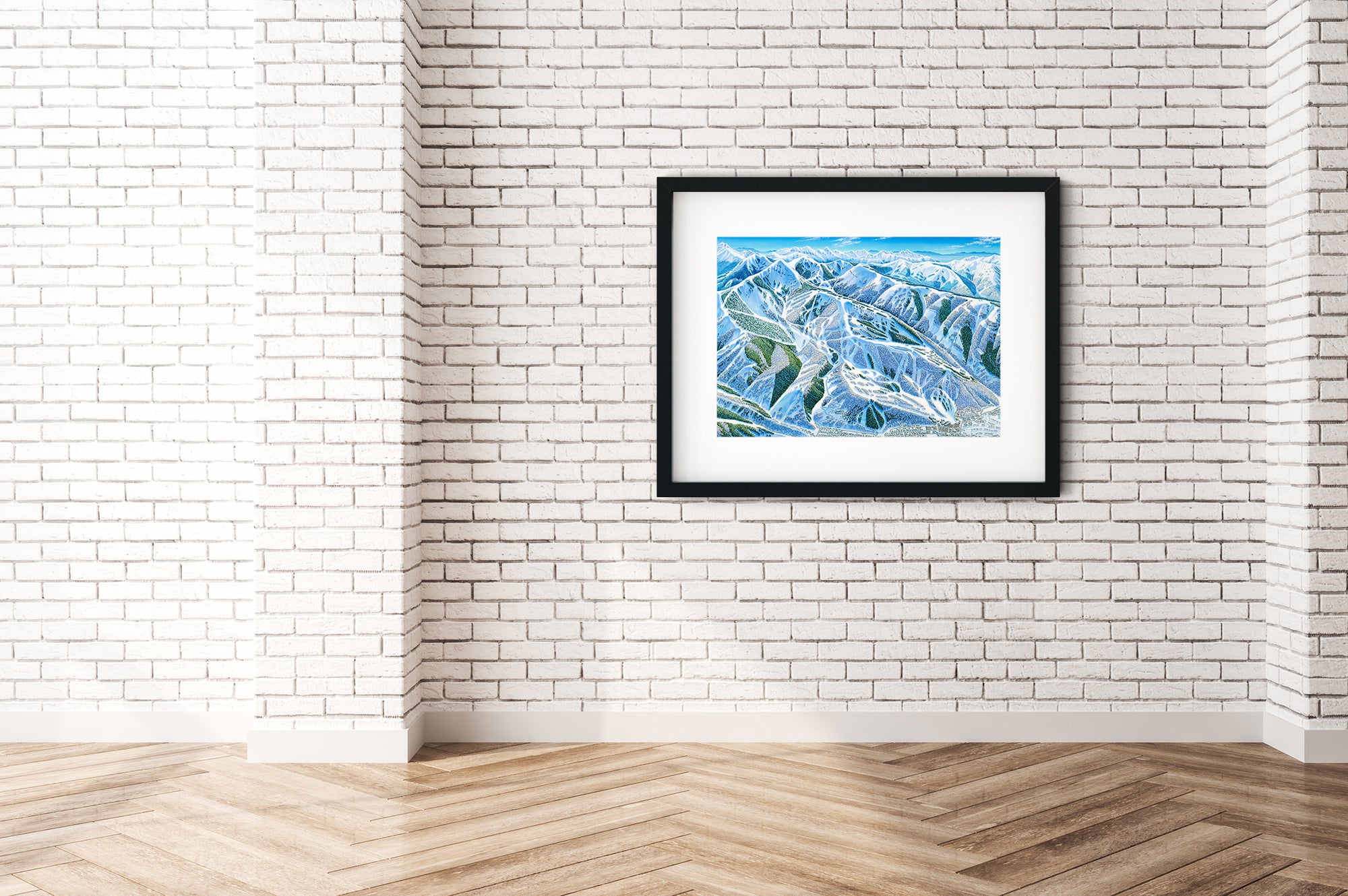 Original Park City 1997 Paintings - East View, North View, Pinecone Ridge