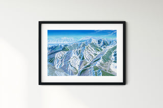 Original Park City 1997 Paintings - East View, North View, Pinecone Ridge