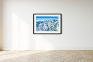 Original Park City 1997 Paintings - East View, North View, Pinecone Ridge