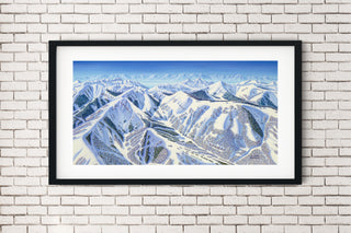 Original Park City 1997 Paintings - East View, North View, Pinecone Ridge