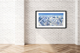 Original Park City 1997 Paintings - East View, North View, Pinecone Ridge