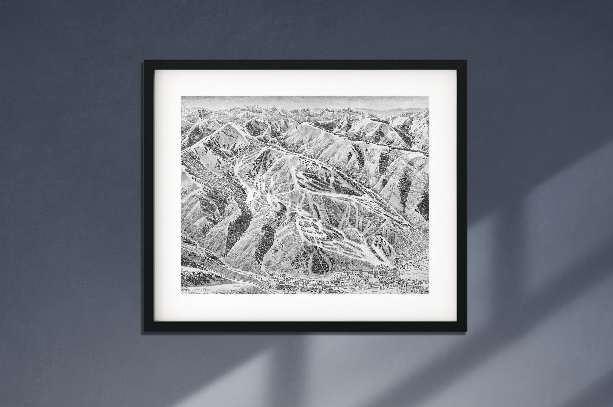 Original Park City 1997 Sketches - East View, North View