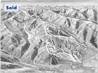Original Park City 1997 Sketches - East View, North View