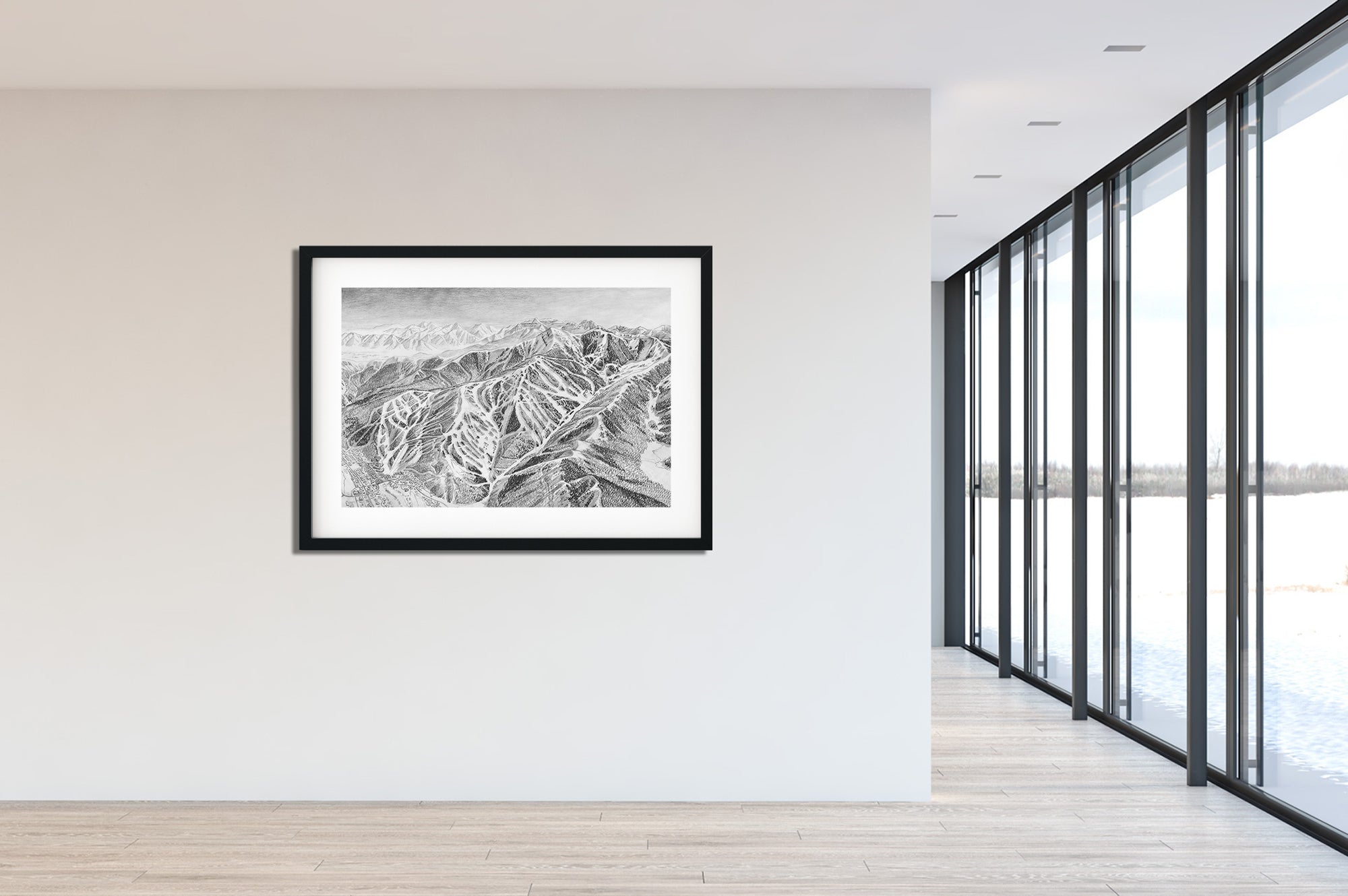 Original Park City 1997 Sketches - East View, North View