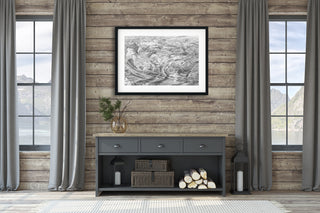 Original Royal Gorge 1991 Sketch