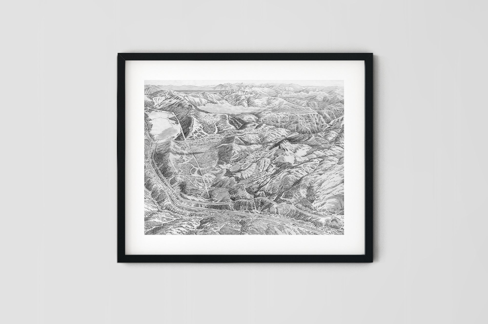 Original Royal Gorge 1992 Sketch