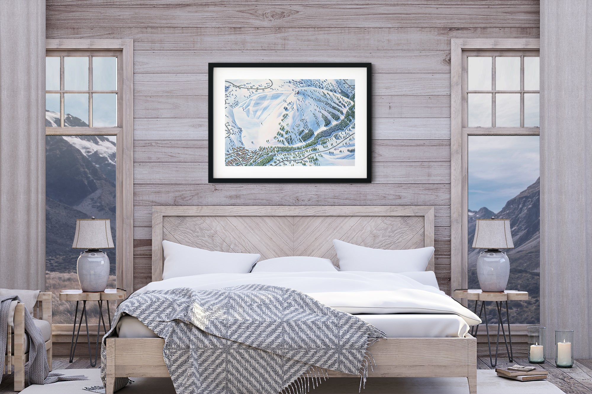 Original Tahoe-Donner 2011 Painting