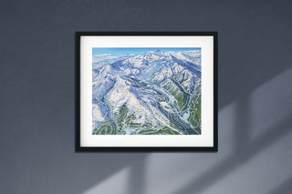 Original Tahoe-Donner 2011 Cross Country Painting