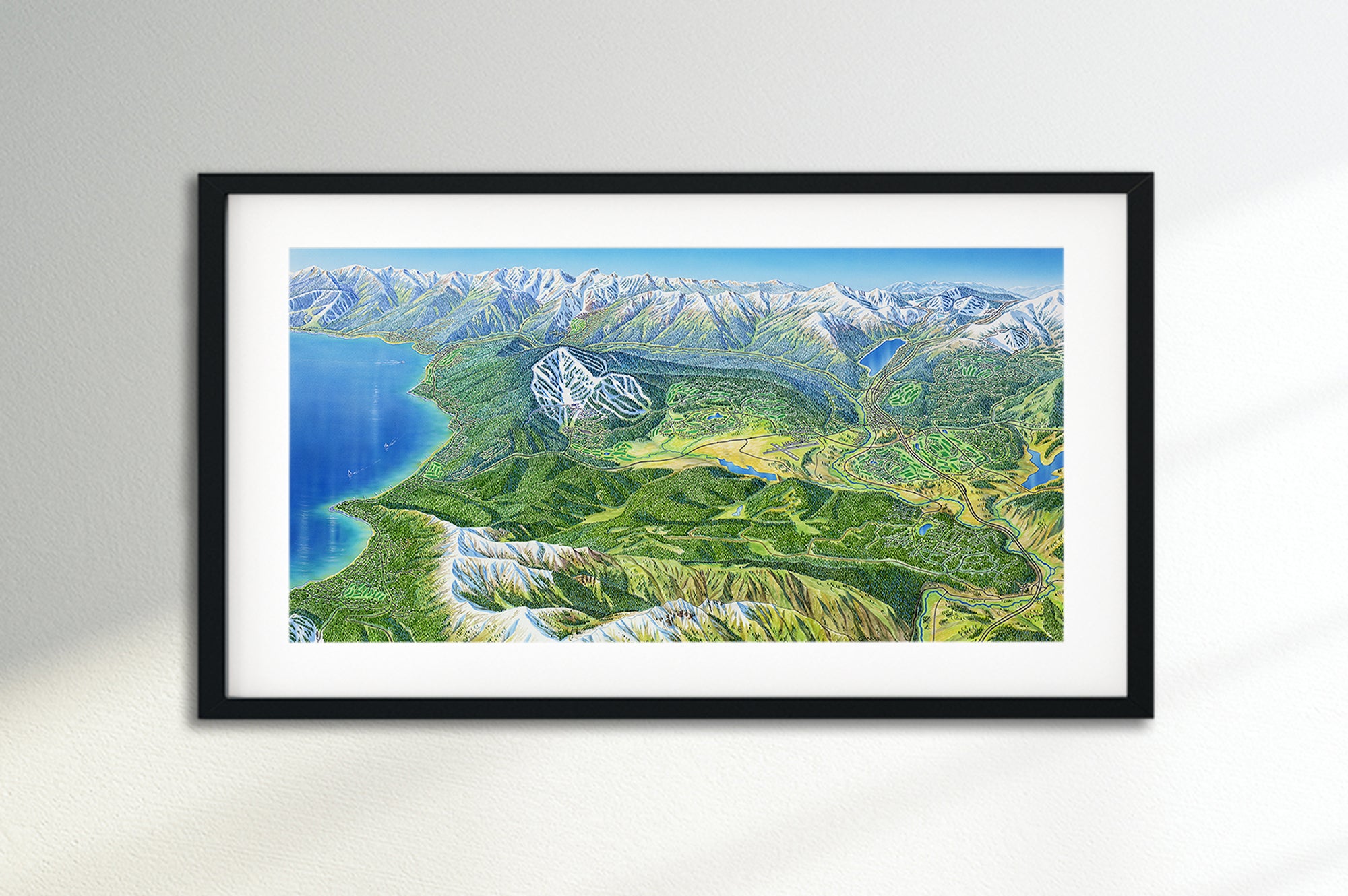 Original Truckee 2015 Painting