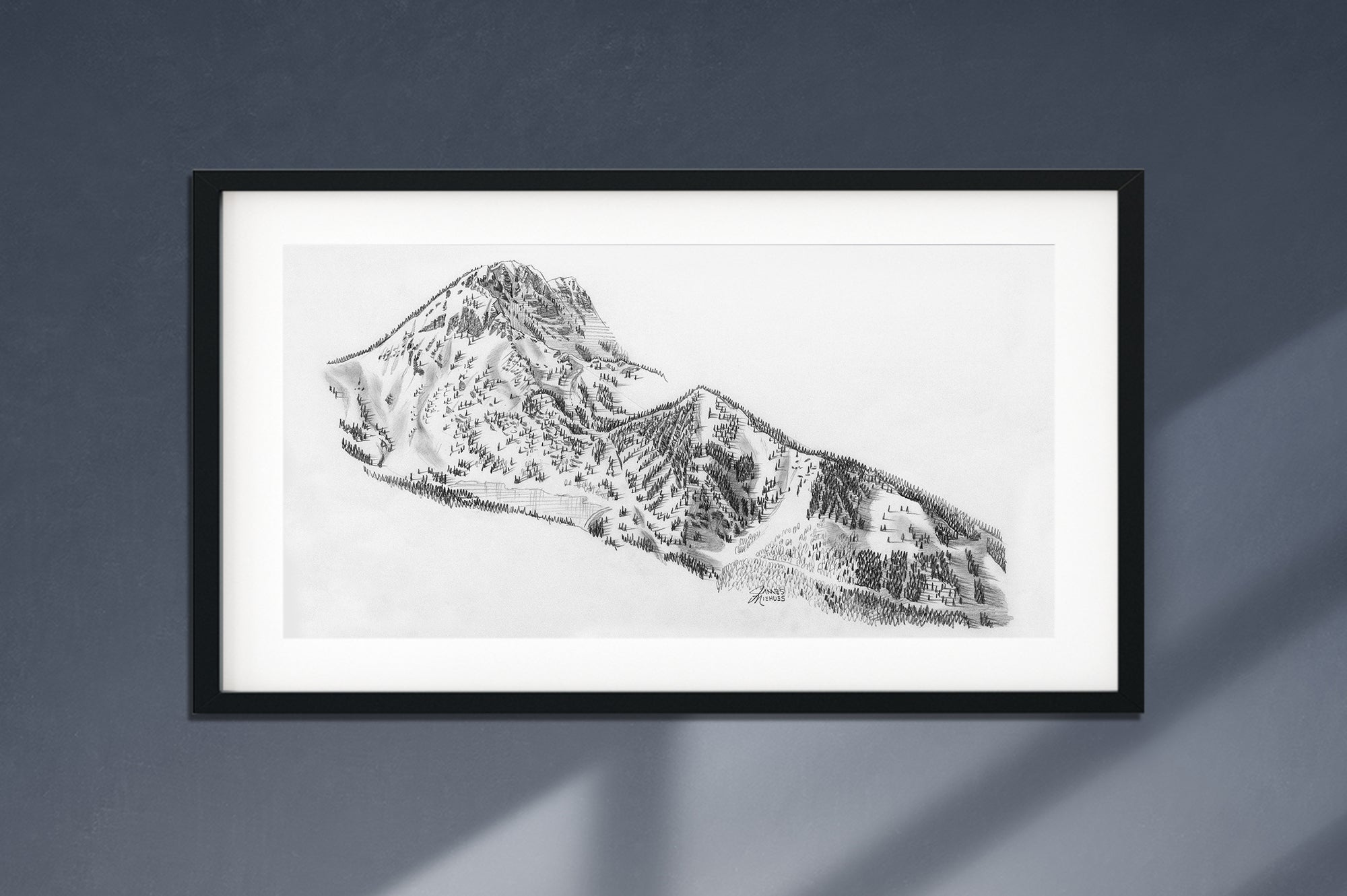 Original Solitude 2015 Sketch with 2017 Inset