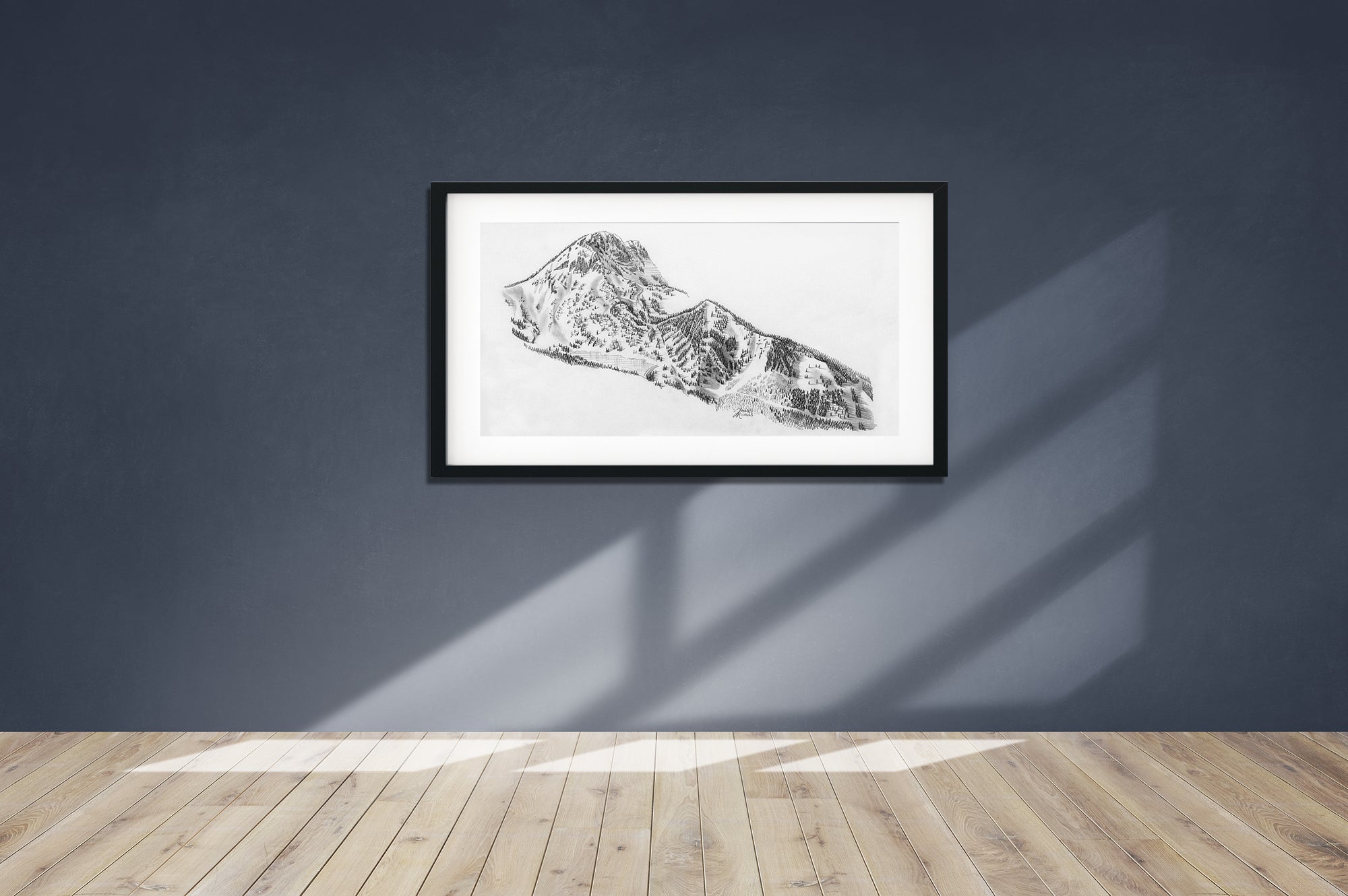 Original Solitude 2015 Sketch with 2017 Inset