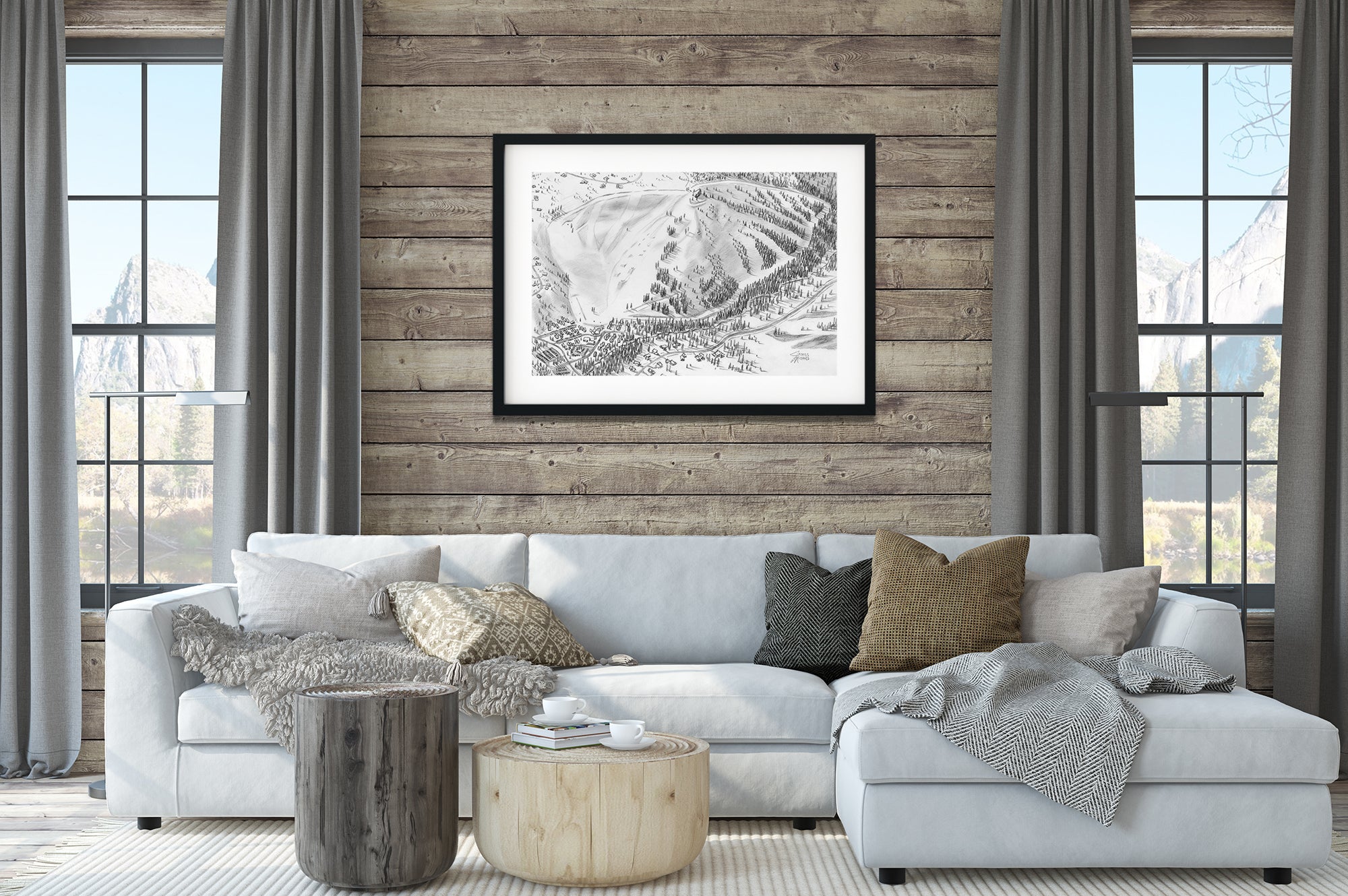 Original Tahoe-Donner 2011 Sketch