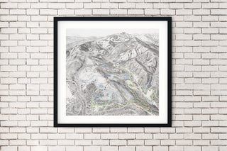 Original Tahoe-Donner 2011 Cross Country Sketch