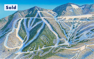 Original Canyons 2006 Painting - Iron Mountain